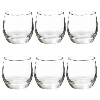 Set di 6 coppette da dessert  "amira" 15cl, trasparente