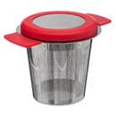 Infusore da tè "Acciaio" Acciaio, Rosso Grigio
