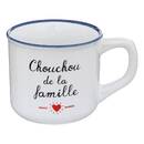 Tazza "Parole Dolci" Bianco Mamma in oro