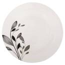 Servizio da tavola "Lila" 18 pezzi, Nero e Bianco Nero / Bianco