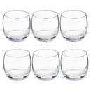 Set da 6 bicchieri bassi "Empil'Eau" 320 ml, Trasparente Trasparente