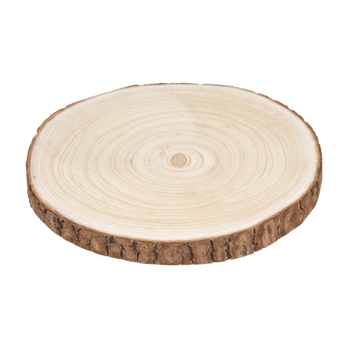 Piatto da presentazione "Ecorce" D.30 cm, Marrone Marrone