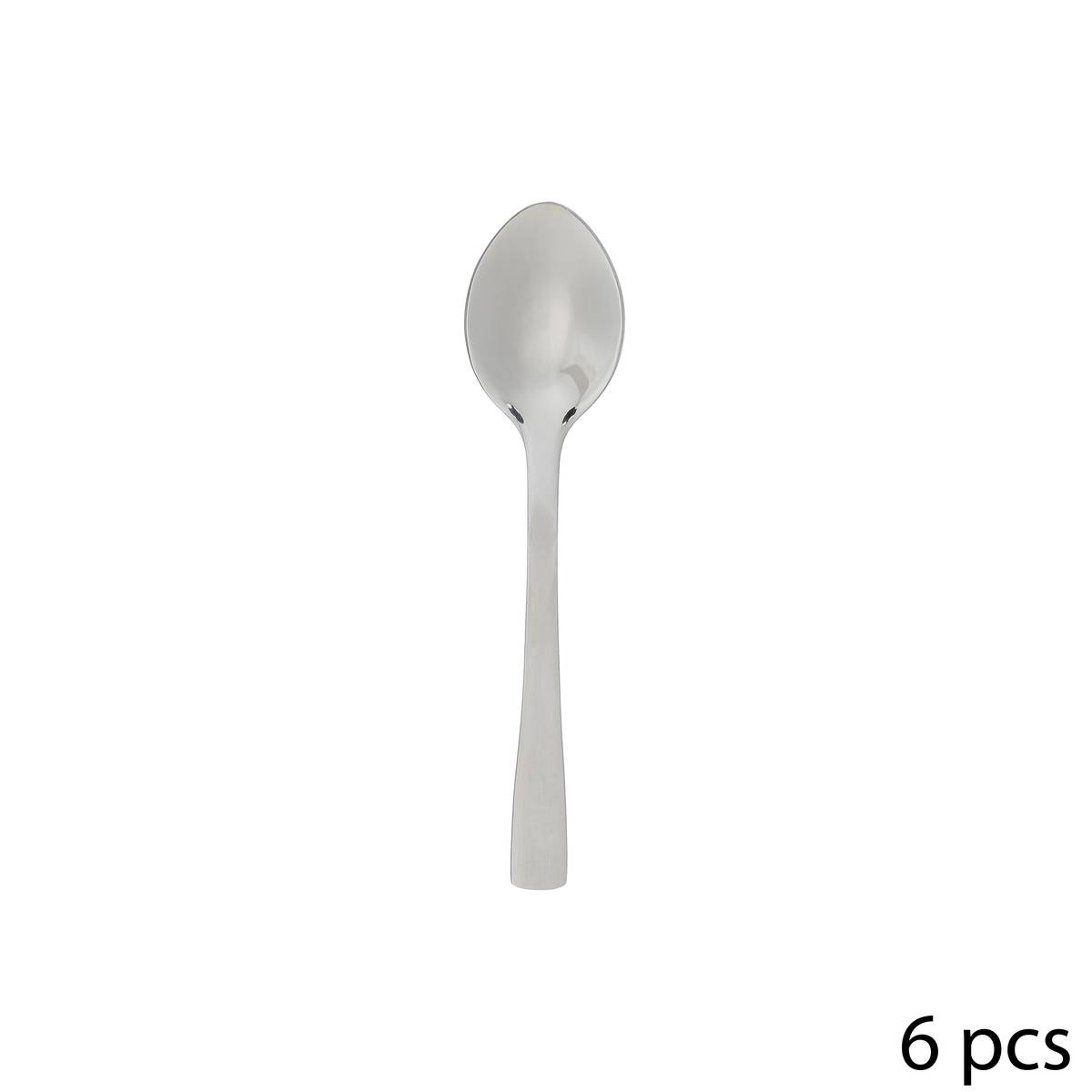 Set di 6 cucchiai "Nevis" Argento Argento