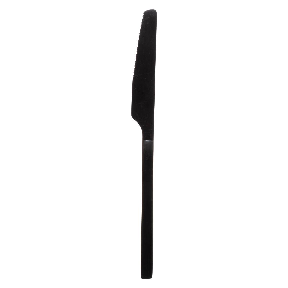 Servizio di posate 24 pezzi "Modern Wood" Nero Nero