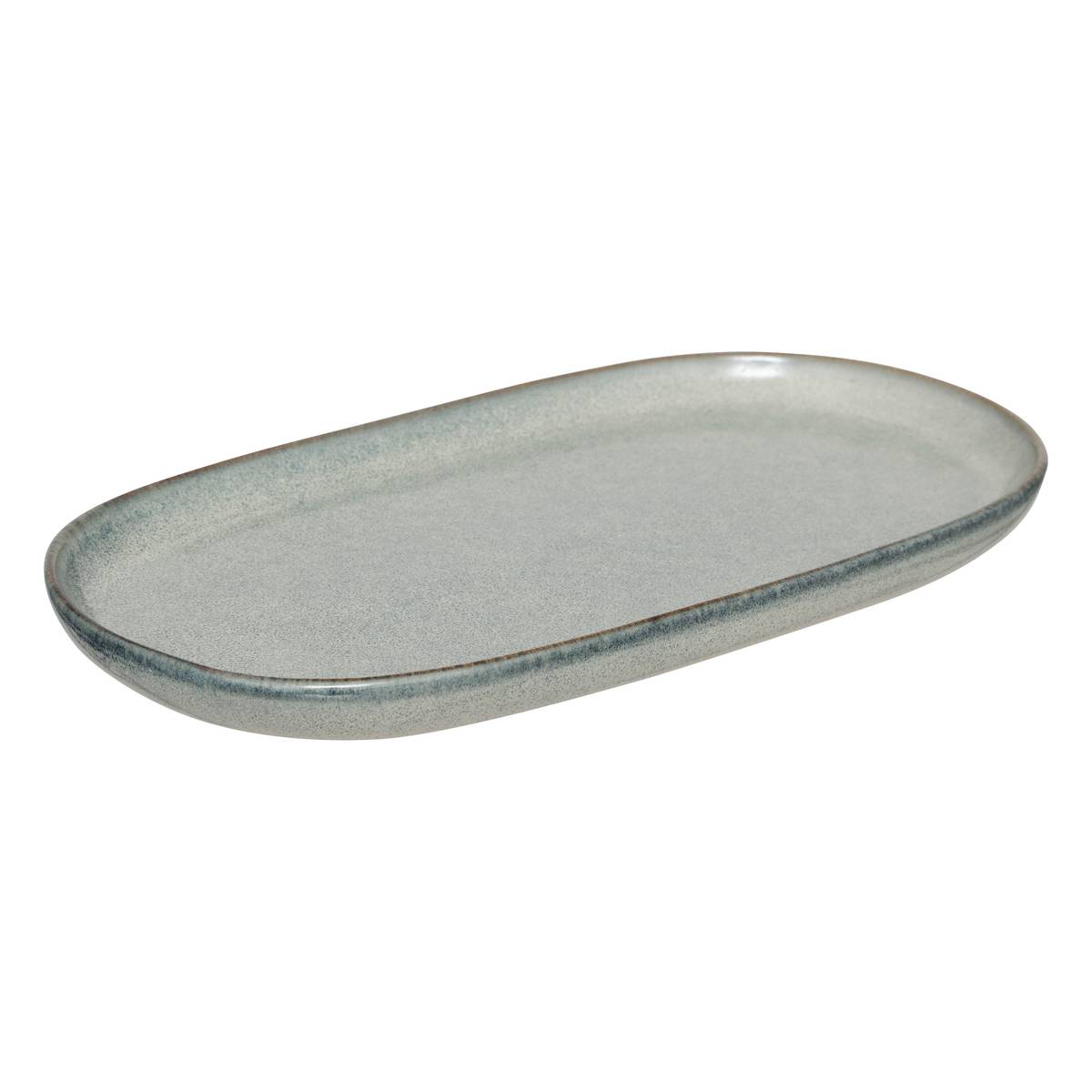 Piatto "Terra Sconosciuta" 31x17,5 cm Verde