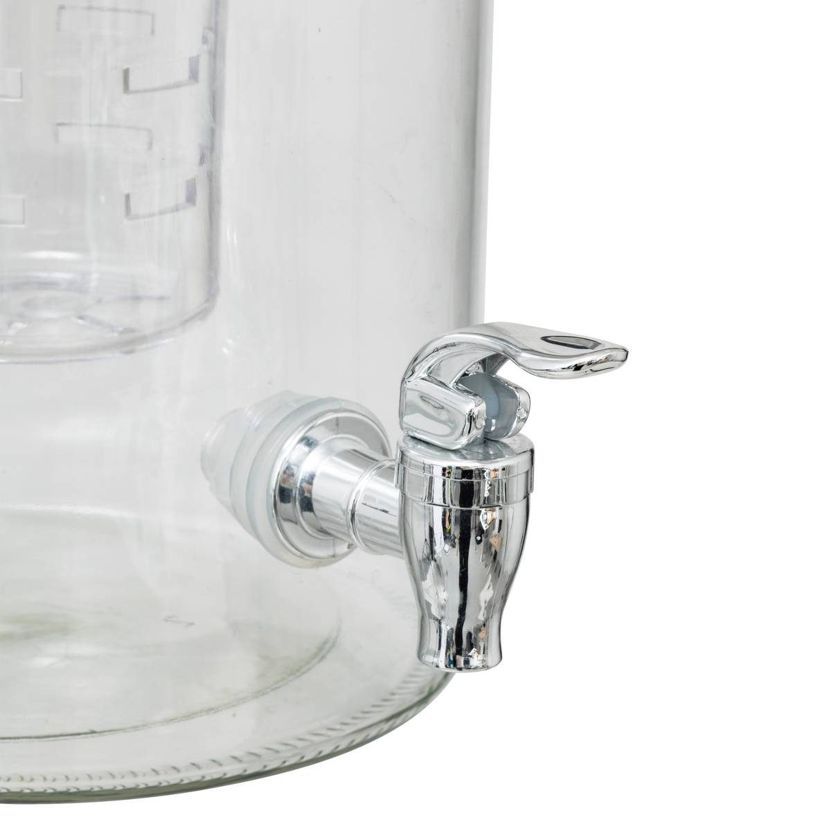 Dispenser "Fuzy" 6L, Trasparente Trasparente