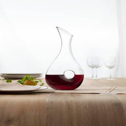 Caraffa  "design" 1l, trasparente