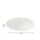 Set di 6 piatti da dessert "Atelier" D.21 cm, Bianco Bianco