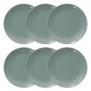 Set di 6 piatti da dessert "Colorama" D.19,2 cm, Verde Cedro Verde cedro
