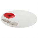 Set di 6 piatti piani "Osara" D.27,2 cm Bianco