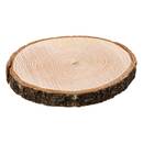 Set di 4 sottobicchieri "Corteccia" D.10 cm, Marrone Marrone