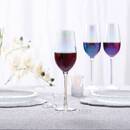 Set di 6 bicchieri da vino "Fantasy" 380 ml, Multicolore Multicolore