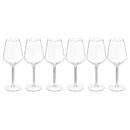 Set di 6 calici da vino "Nora" 380 ml, Trasparente Trasparente