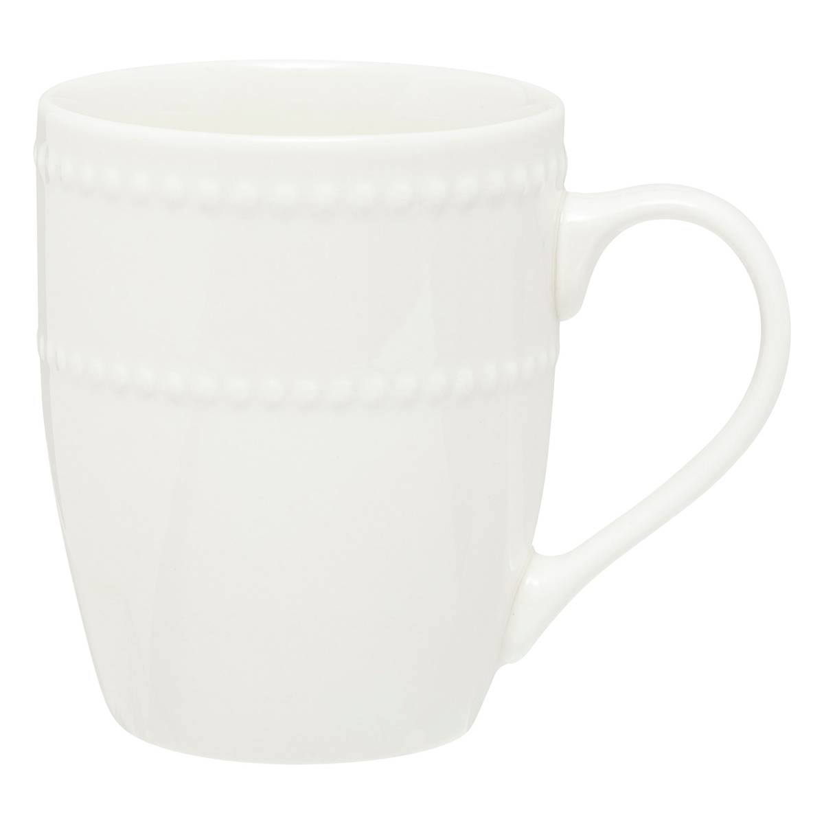 Tazza "Perla" 350 ml, Bianco Bianco