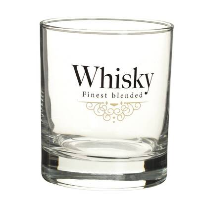 Bicchiere da whisky "whisky" 300 ml, trasparente