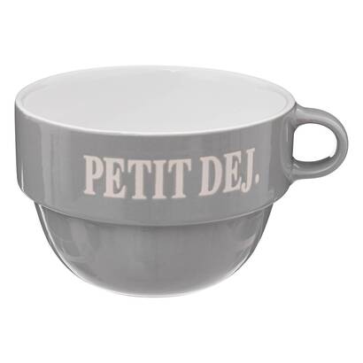 Tazza da colazione "colorama" 620 ml, grigio