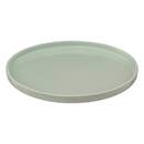 Set di 6 piatti piani "Marie" Gres (ceramica), D.26,5 cm, Verde chiaro Verde chiaro