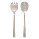 Set di 2 posate da insalata "Nevis" Argento Argento