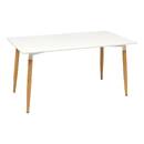 Tavolo da pranzo "Roka" Bianco, L.150 cm Bianco