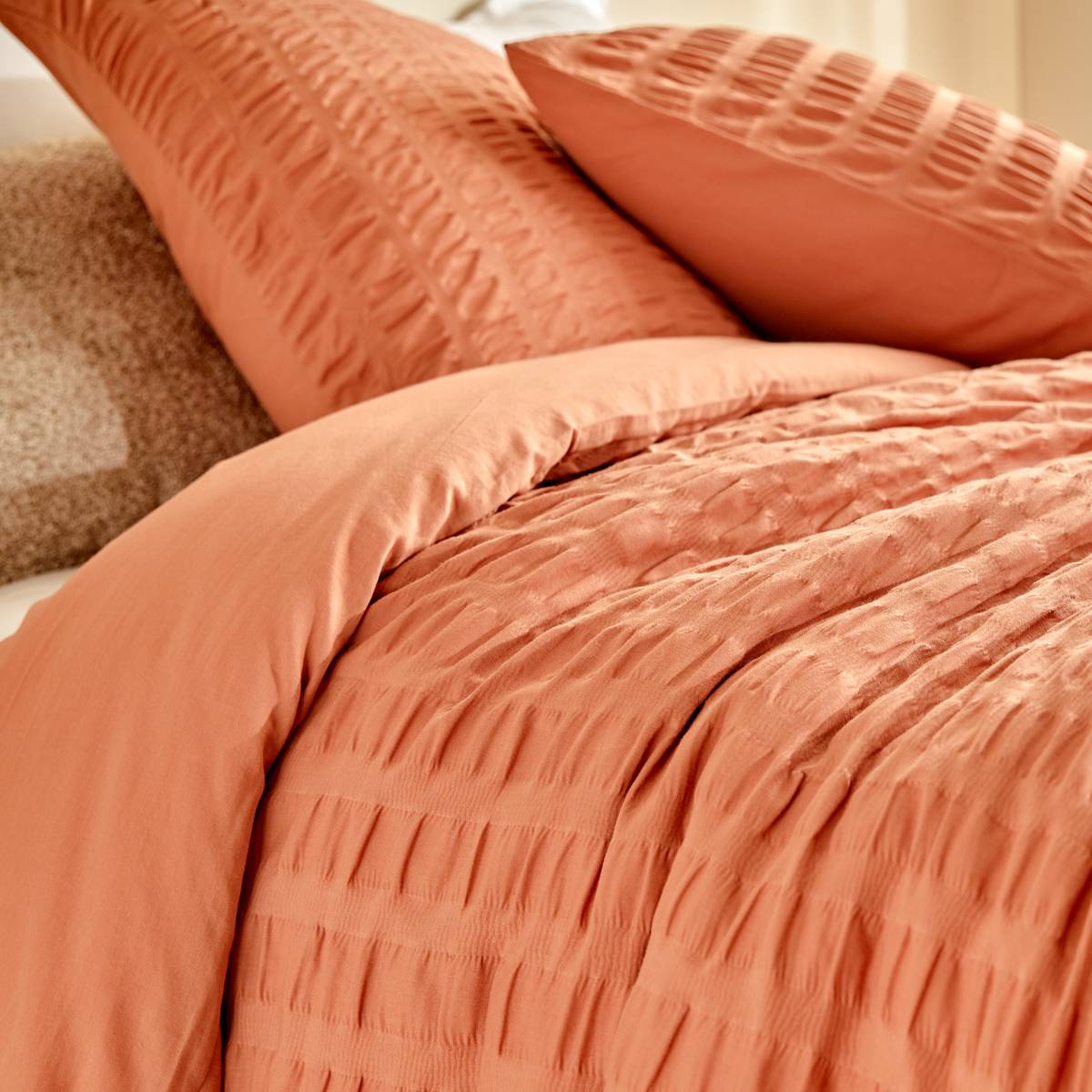 Set da letto "Irhia" Terracotta, 240x220 cm Terracotta