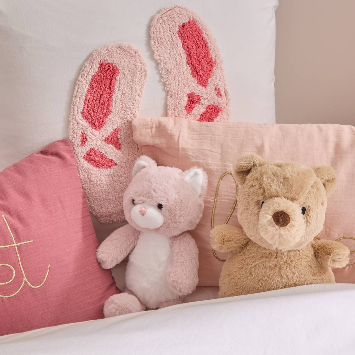 Set di biancheria da letto per bambini "Tufy" Rosa, 200x140 cm Rosa