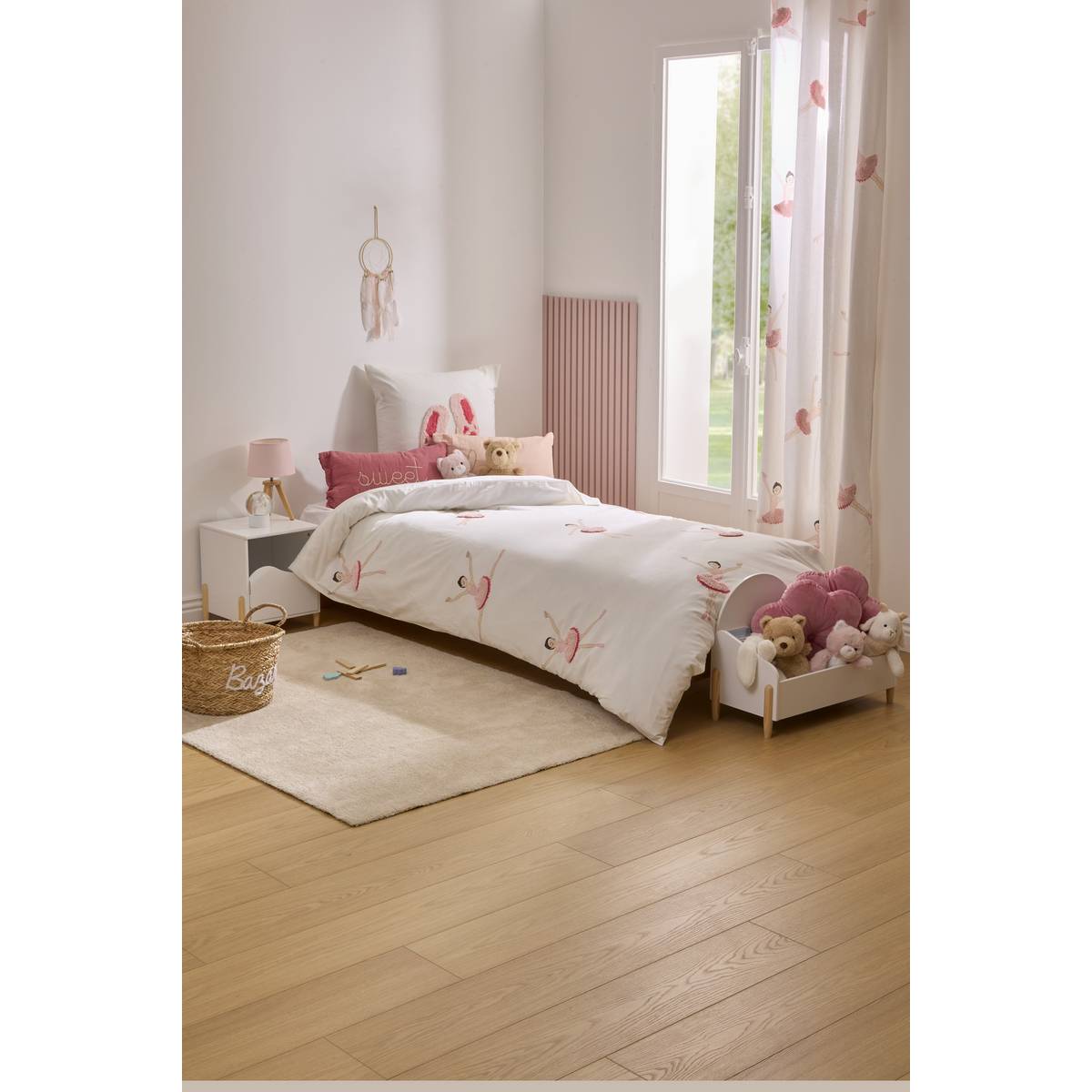 Set di biancheria da letto per bambini "Tufy" Rosa, 200x140 cm Rosa