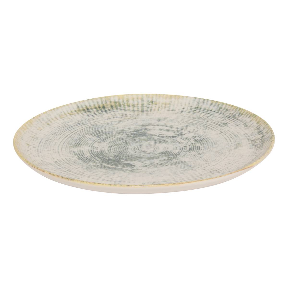 Piatto da dessert "Ariane" Gres (ceramica), D.20 cm Verde