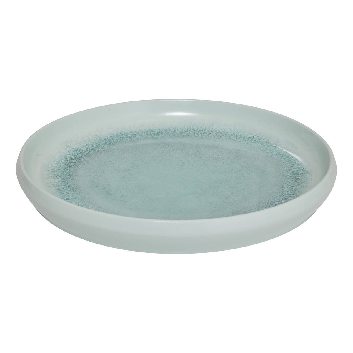 Piatto piano "Lea" D.24 cm, Blu Blu