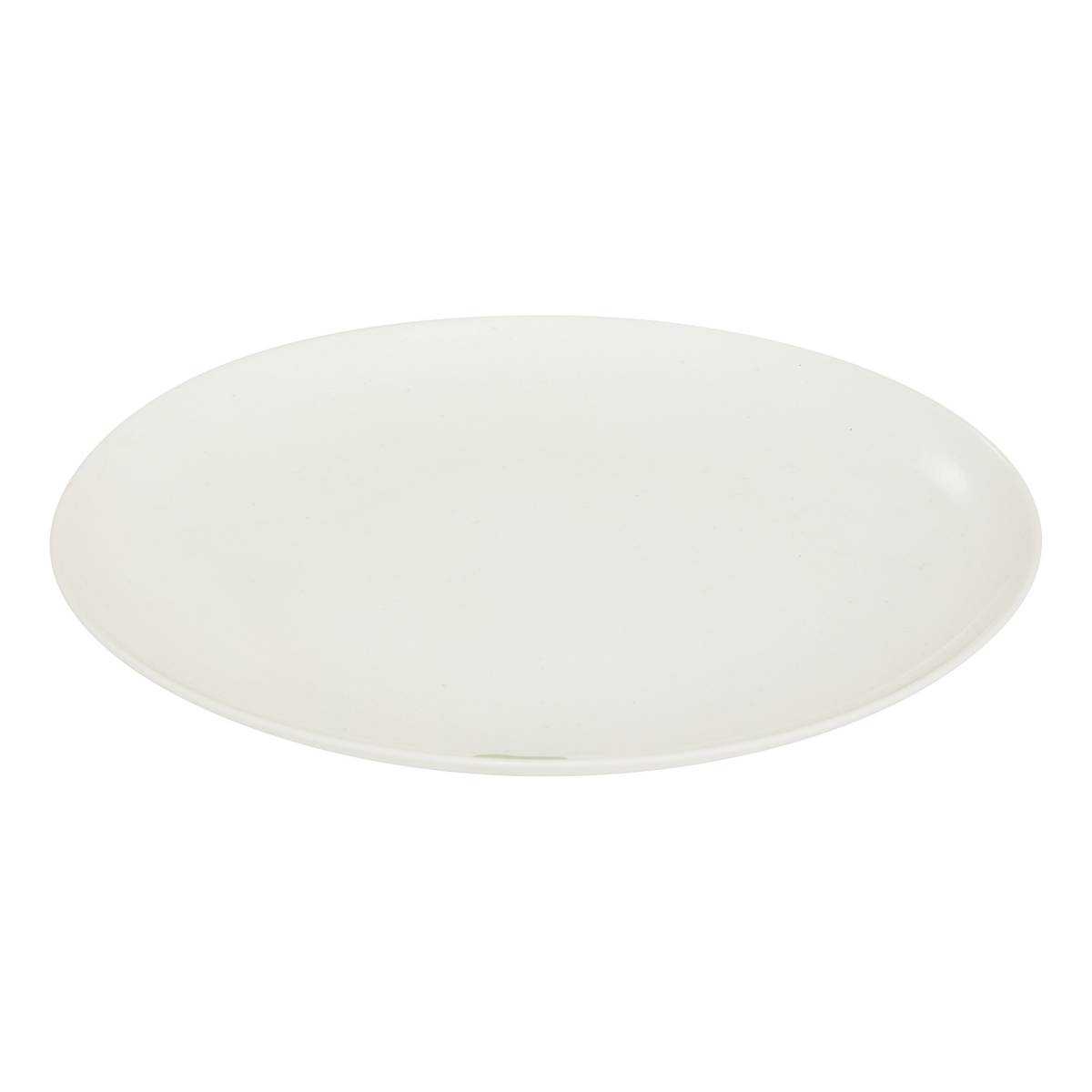 Set di 6 piatti per pizza "Pizza" vetro, D.31,5 cm Bianco