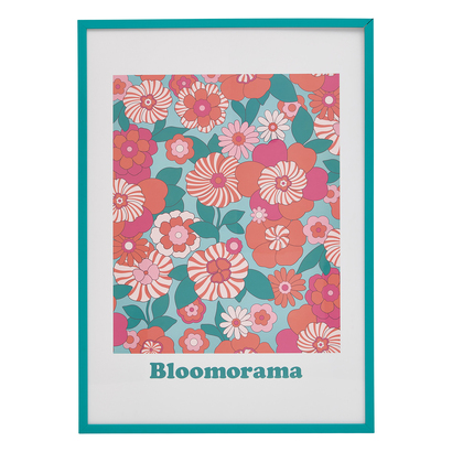 Stampa incorniciata "bloomorama" 70x50 cm 'atmosphera x cha cha pop'