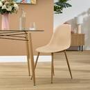 Sedia "Taho" Beige Beige