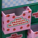 Scatola dei ricordi con 10 cassetti "Mela caramellata" 'Atmosphera x Cha Cha Pop' Multicolore