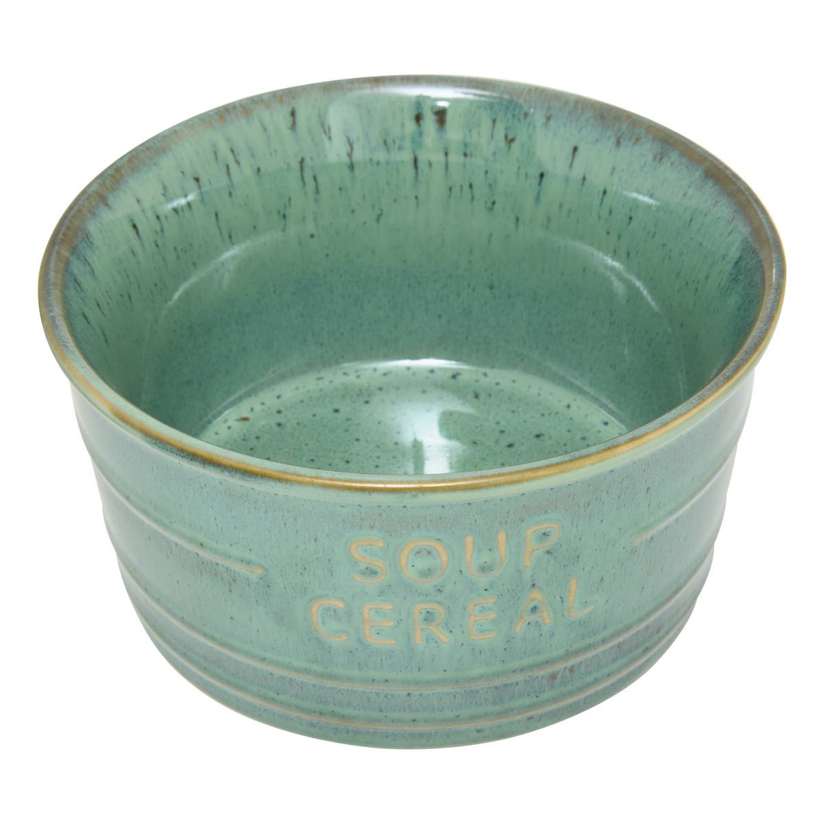 Ciotola "Cafe" 500 ml, terracotta, verde smeraldo Verde smeraldo