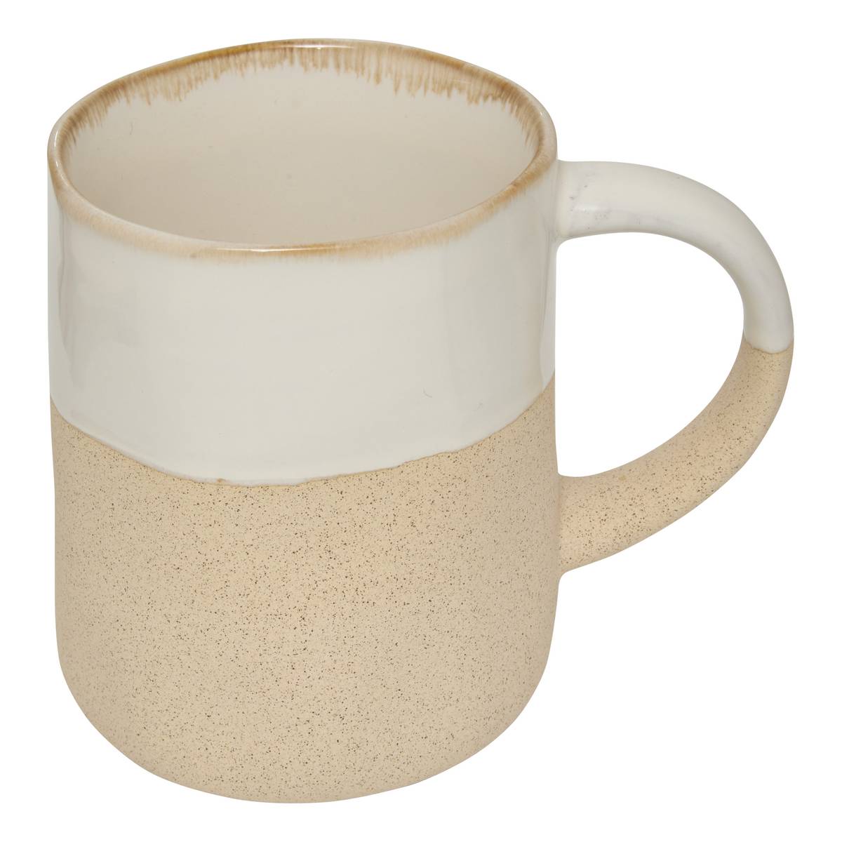 Tazza "Kate" 320 ml, terracotta, Bianco Bianco