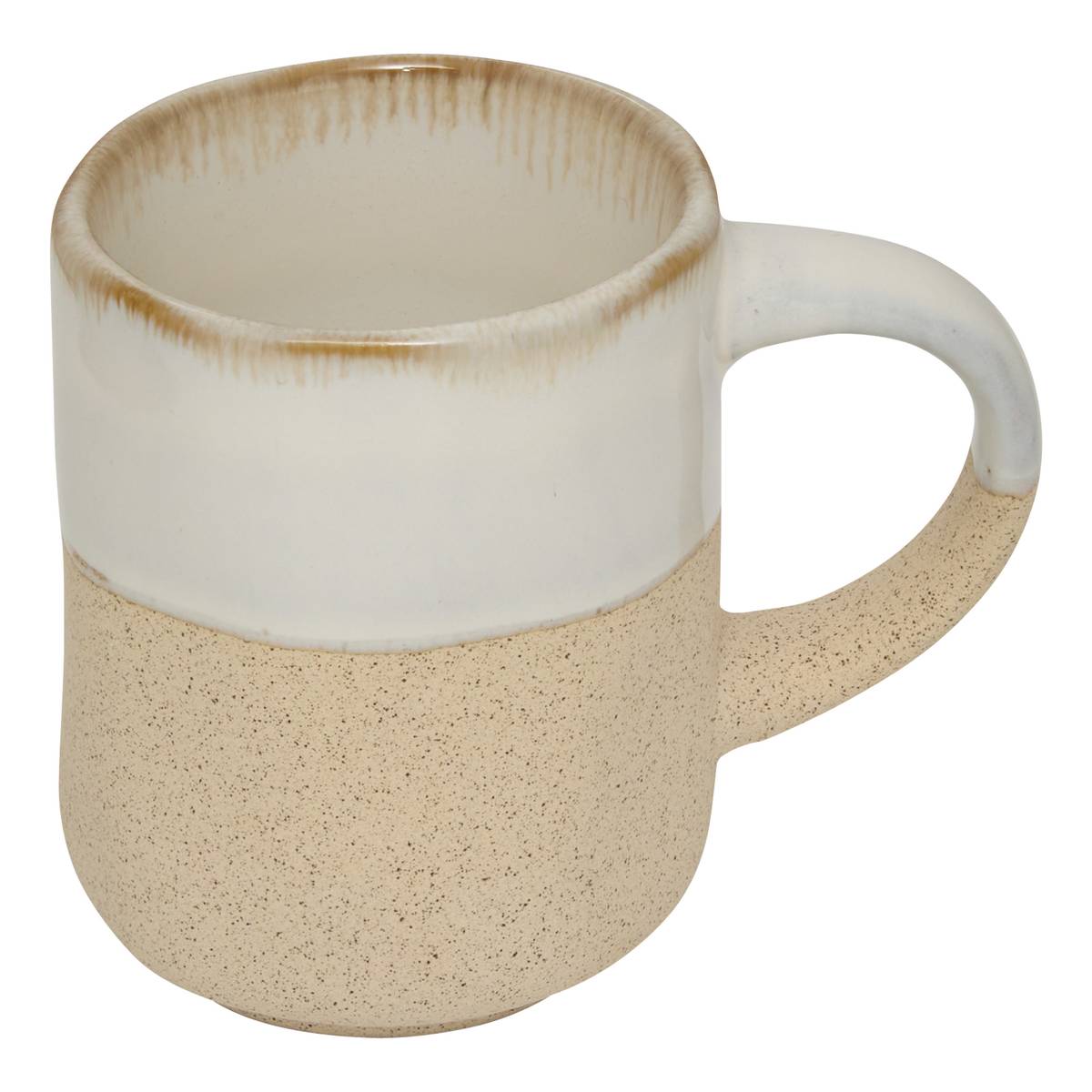 Tazza "Kate" 90 ml, terracotta, Bianco Bianco