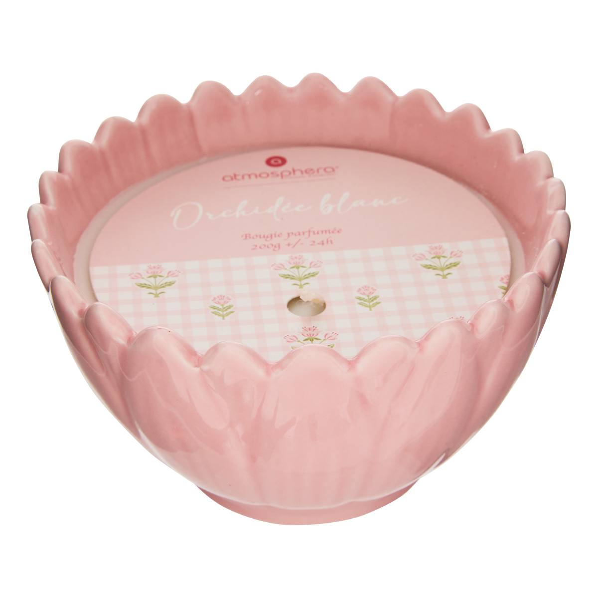 Candela profumata "Fiore di rosa" Diverse fragranze, 200g Rosa