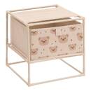 Comodino per bambini 1 livello/i "Tissa" Beige, 30,5x30,5 cm Beige