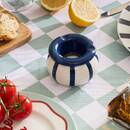 Posacenere "Della pasta" D.9 cm Blu
