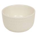 Scatola decorativa "Sien" Gres (ceramica) Bianco, D.15,5 cm Bianco