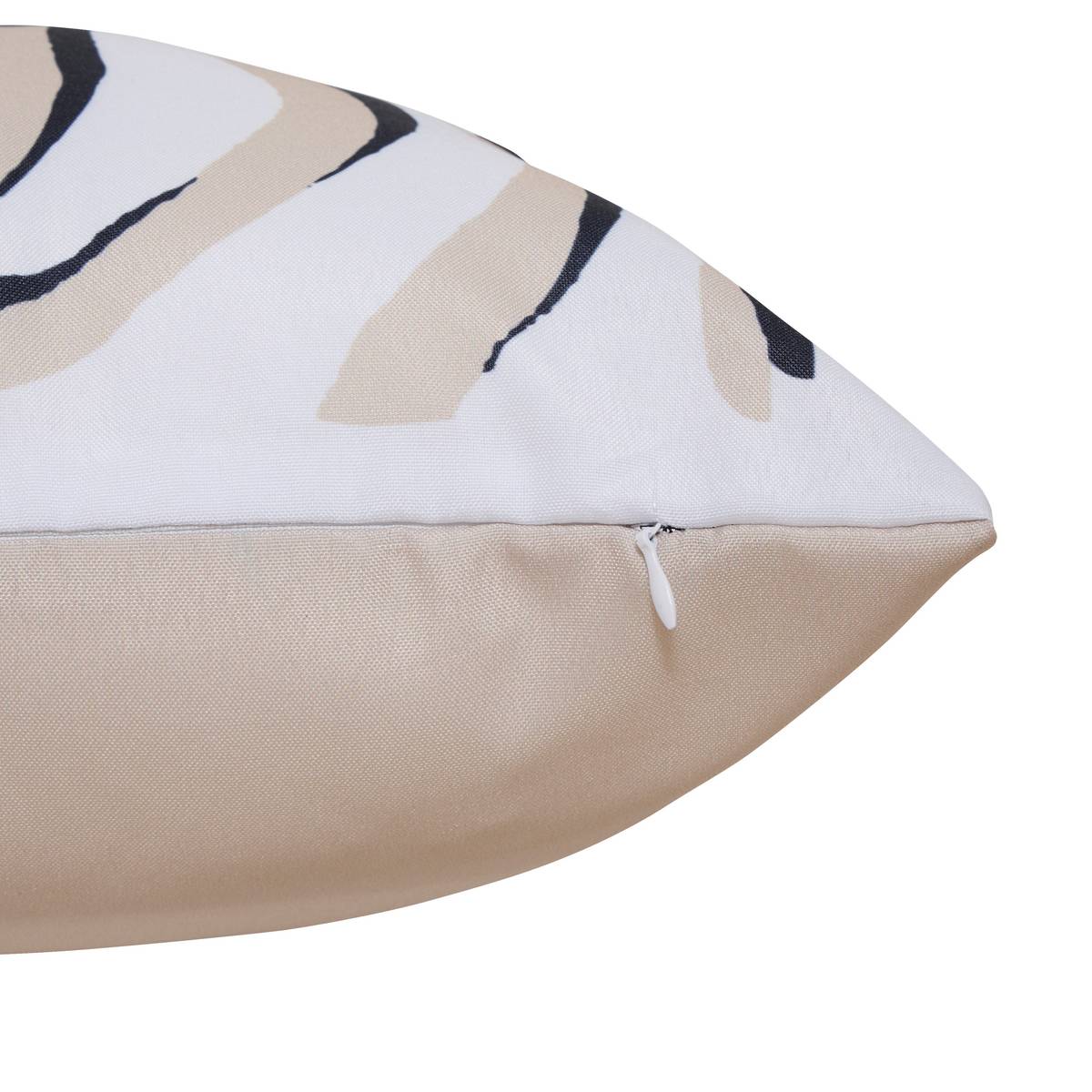 Copricuscino da esterno "Tileo" 40 x 40 cm, Poliestere, Beige Beige