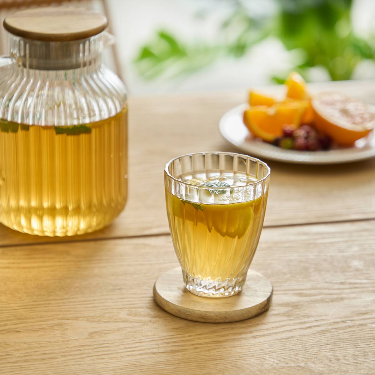 Set di 6 bicchieri "Marg'Eau" 290 ml, vetro, Trasparente Trasparente