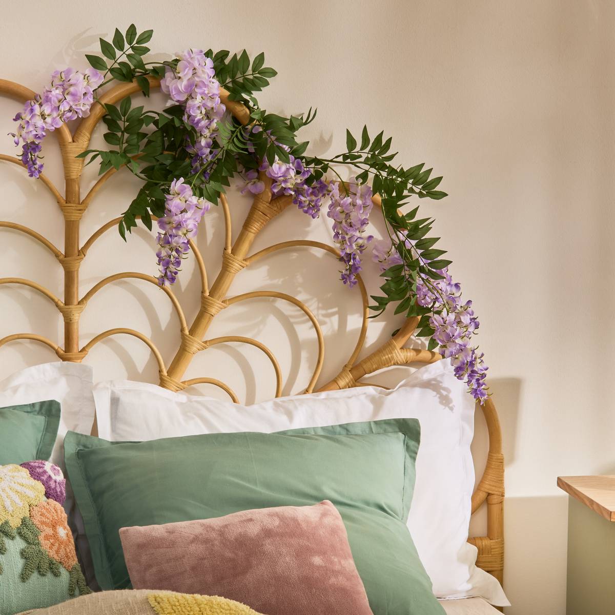 Fiore artificiale "Phoebe" H.178 cm Bianco