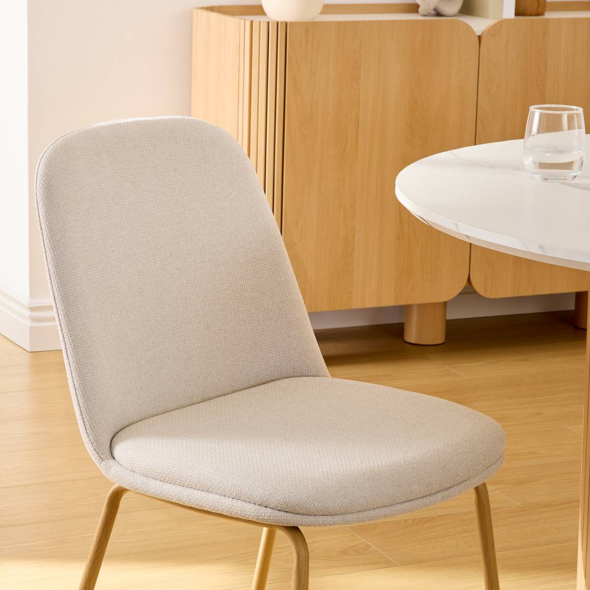 Sedia "Neora" Crema Crema