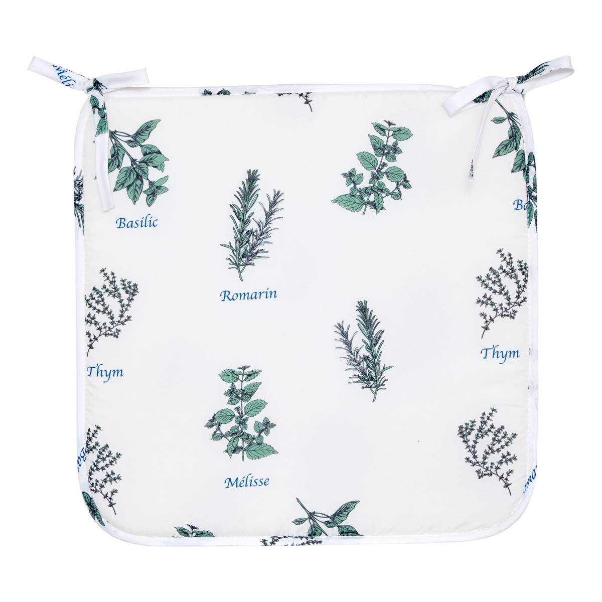 Cuscino per sedia "Garrigue" Bianco, 39x39 cm Bianco