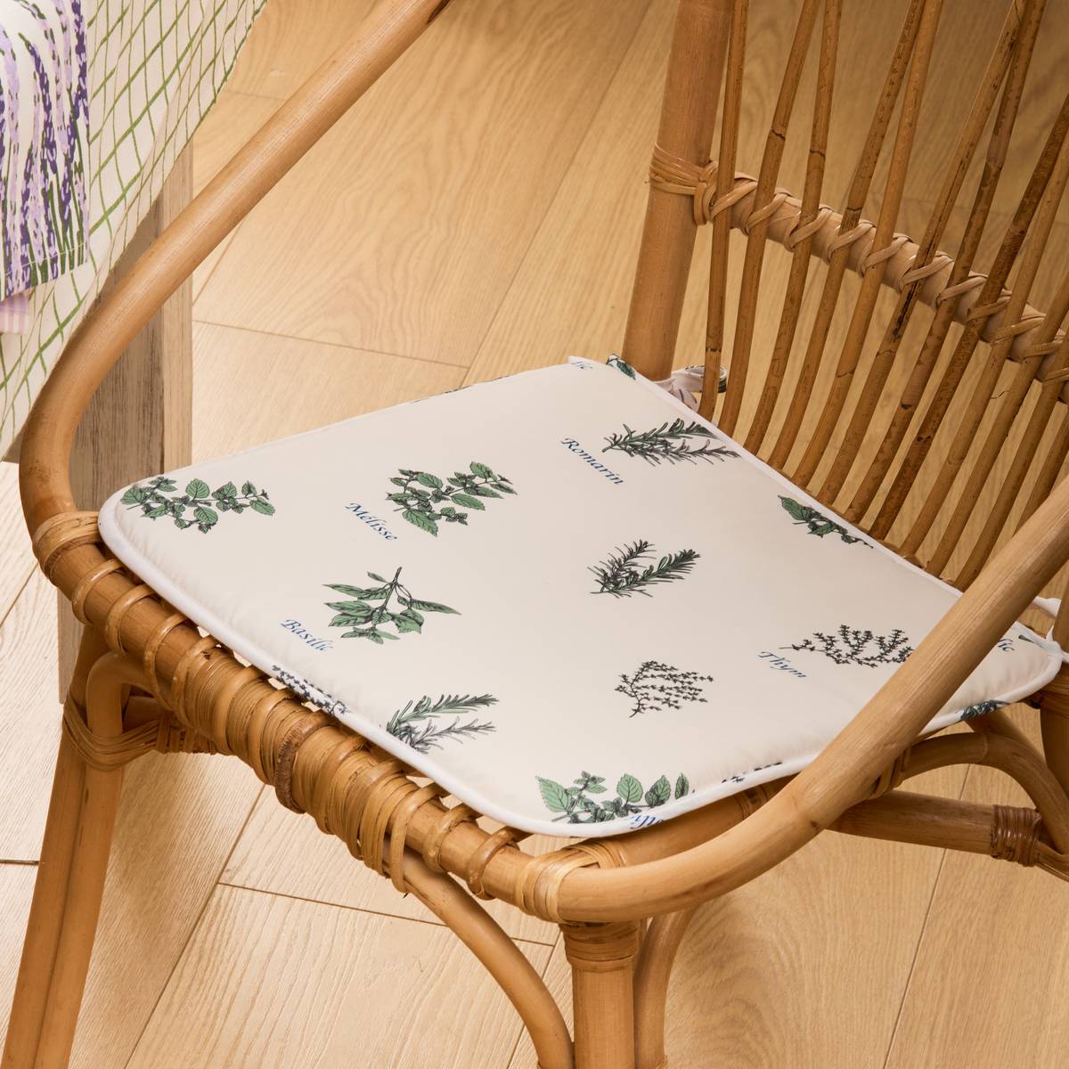 Cuscino per sedia "Garrigue" Bianco, 39x39 cm Bianco