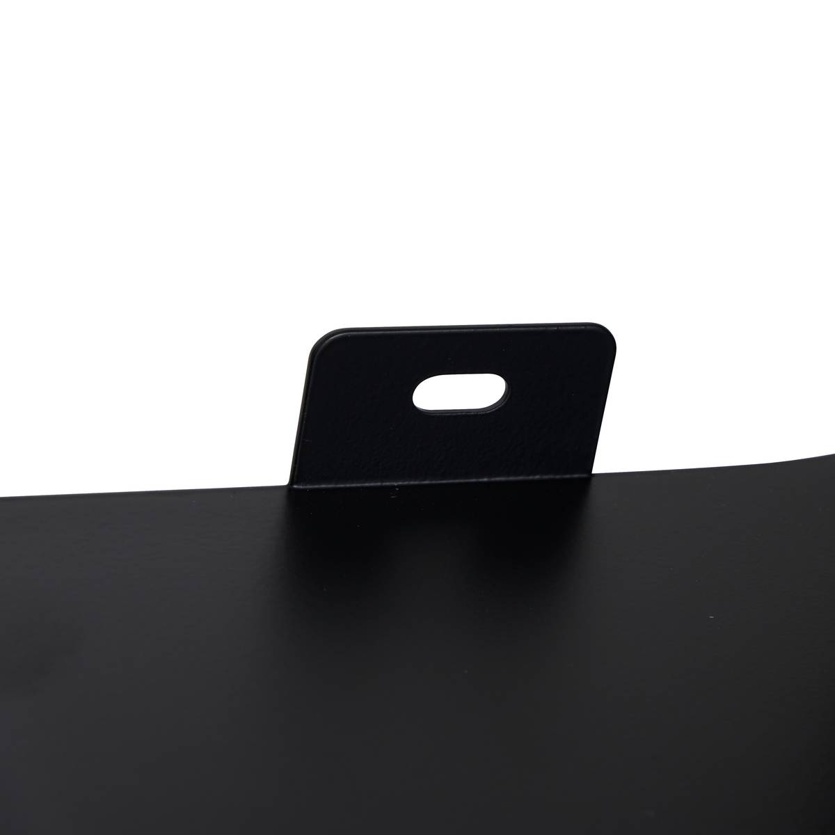 Scaffale "Emilio" Da appendere, Nero, 12,5x11,5 cm Nero