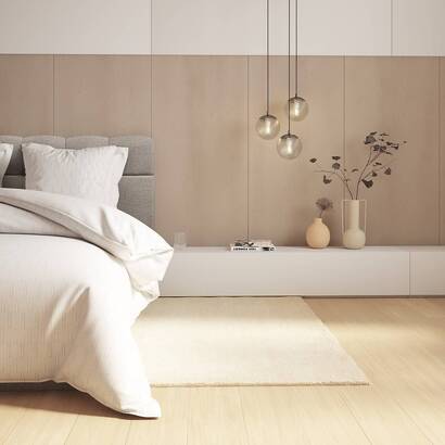 Pannello decorativo da parete "cary" beige, 120x60 cm