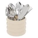 Set di posate "Elsa" Dolomite, Crema Crema