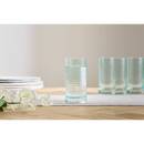 Set da 6 bicchieri alti "Celia" 300 ml, vetro, Verde Verde