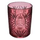 Set di 4 bicchieri bassi  "Ayla" 350 ml, vetro, Rosa Rosa